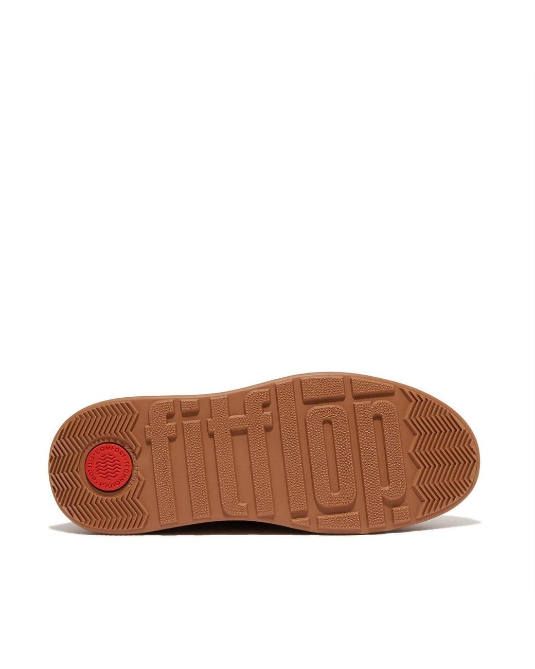 Fitflop Brown F-Mode Suede Flatform Zip Ankle Boots