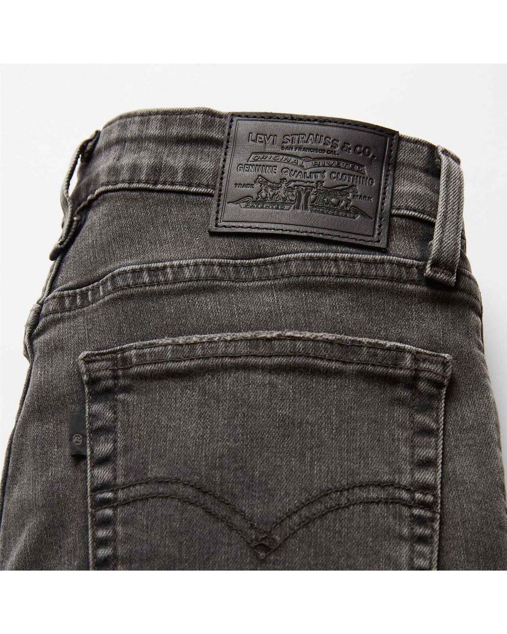 Levi's Gray Levi's 726 High Rise Ld99