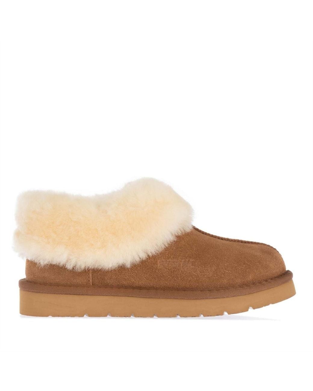 EVER AU Brown Slippers