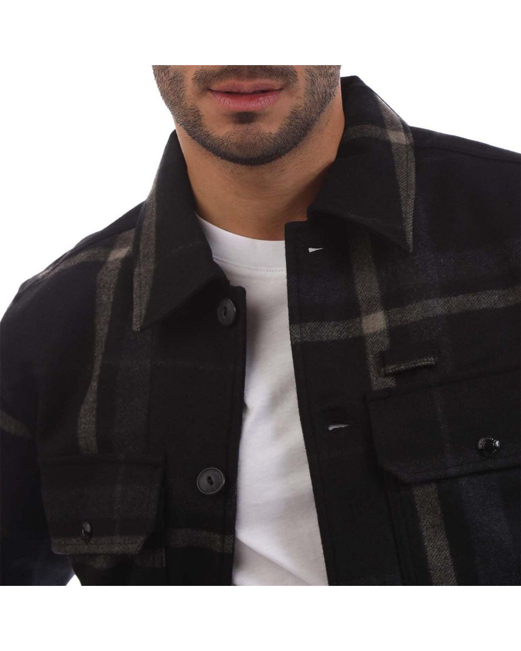 Belstaff Black Blend Forge Jacket for men
