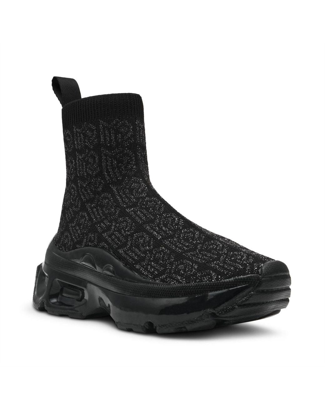 Steve Madden Black Flyby Trainer