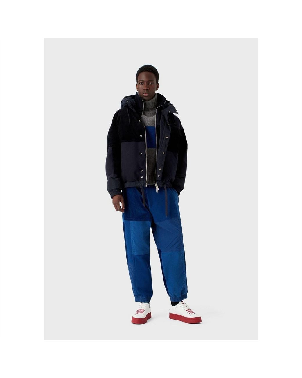 EA7 Blue Jacket for men