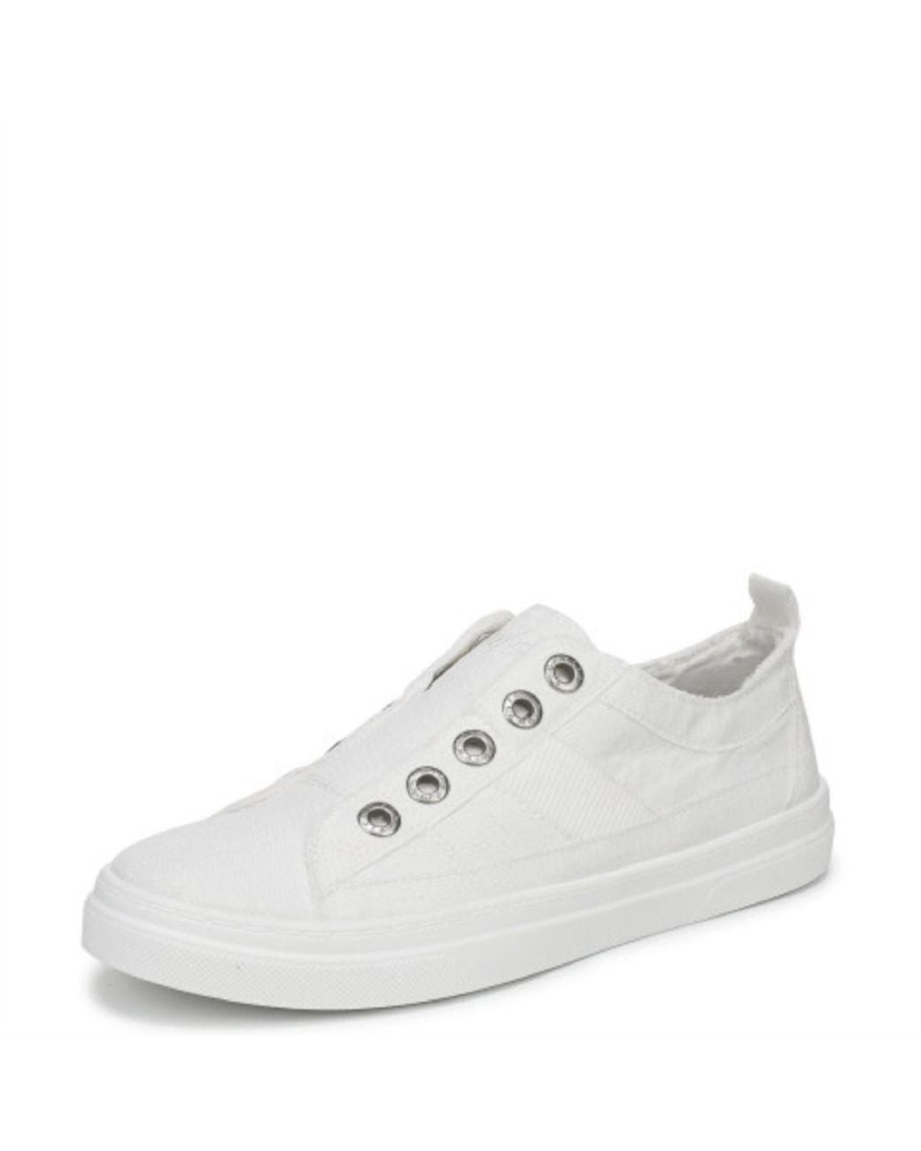 Blowfish White Hangout Slip-Ins With Built-In Heel 4 (37)