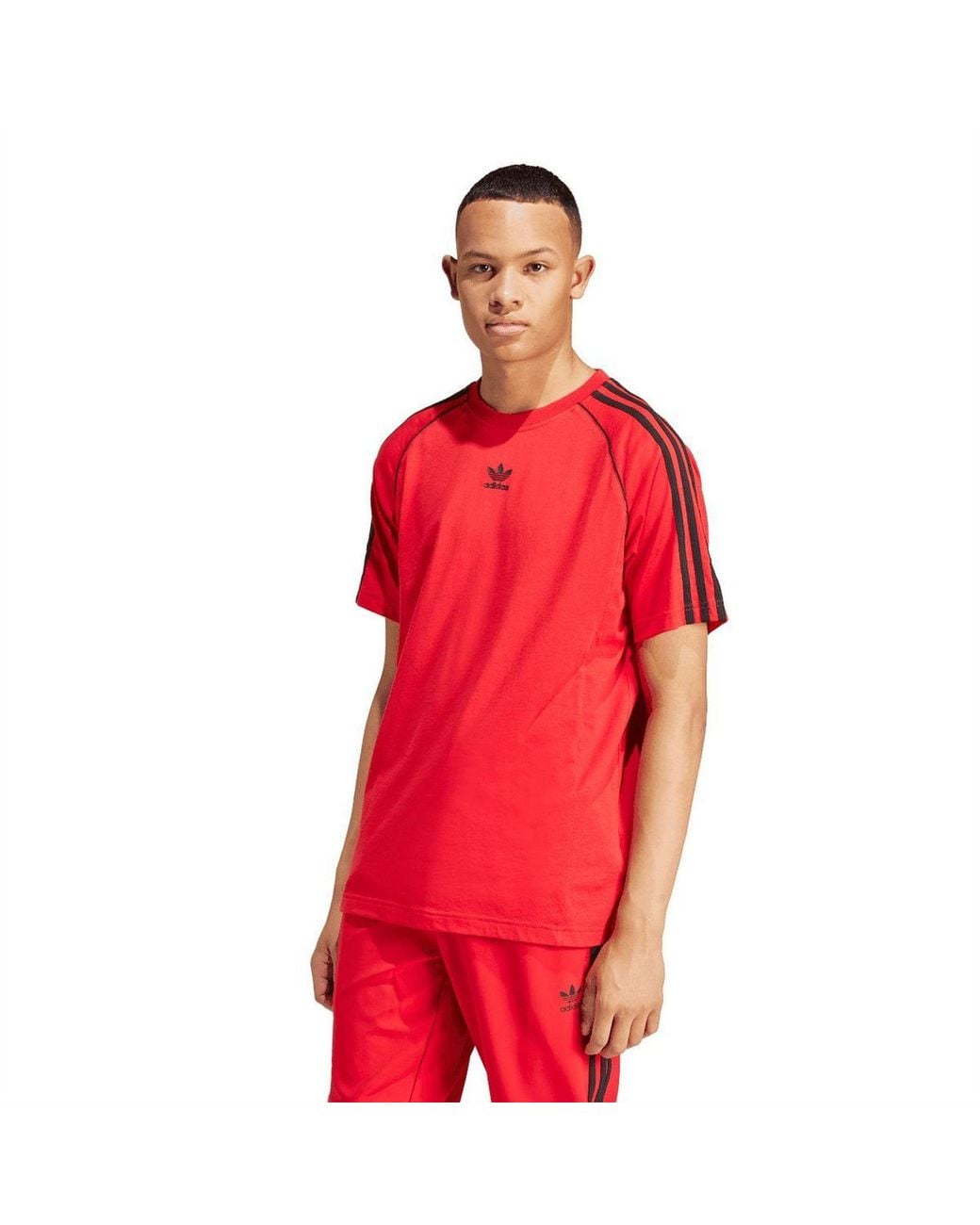 Adidas Originals Red T Shirt for men