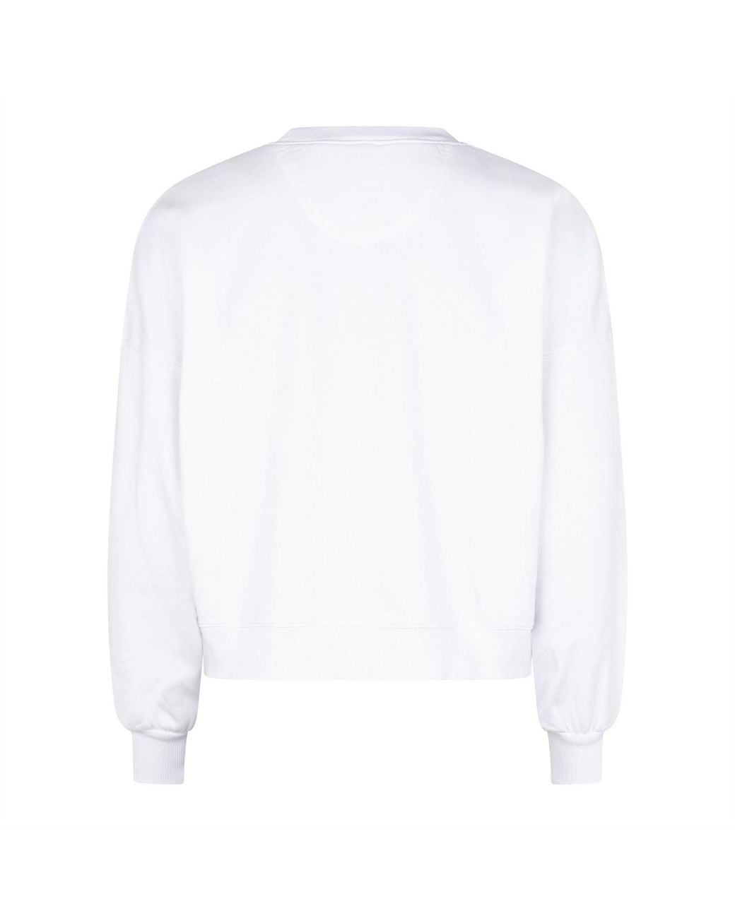 Drew House White Adults Infinite Joy Boxy Crewneck Crew Sweatshirt for men