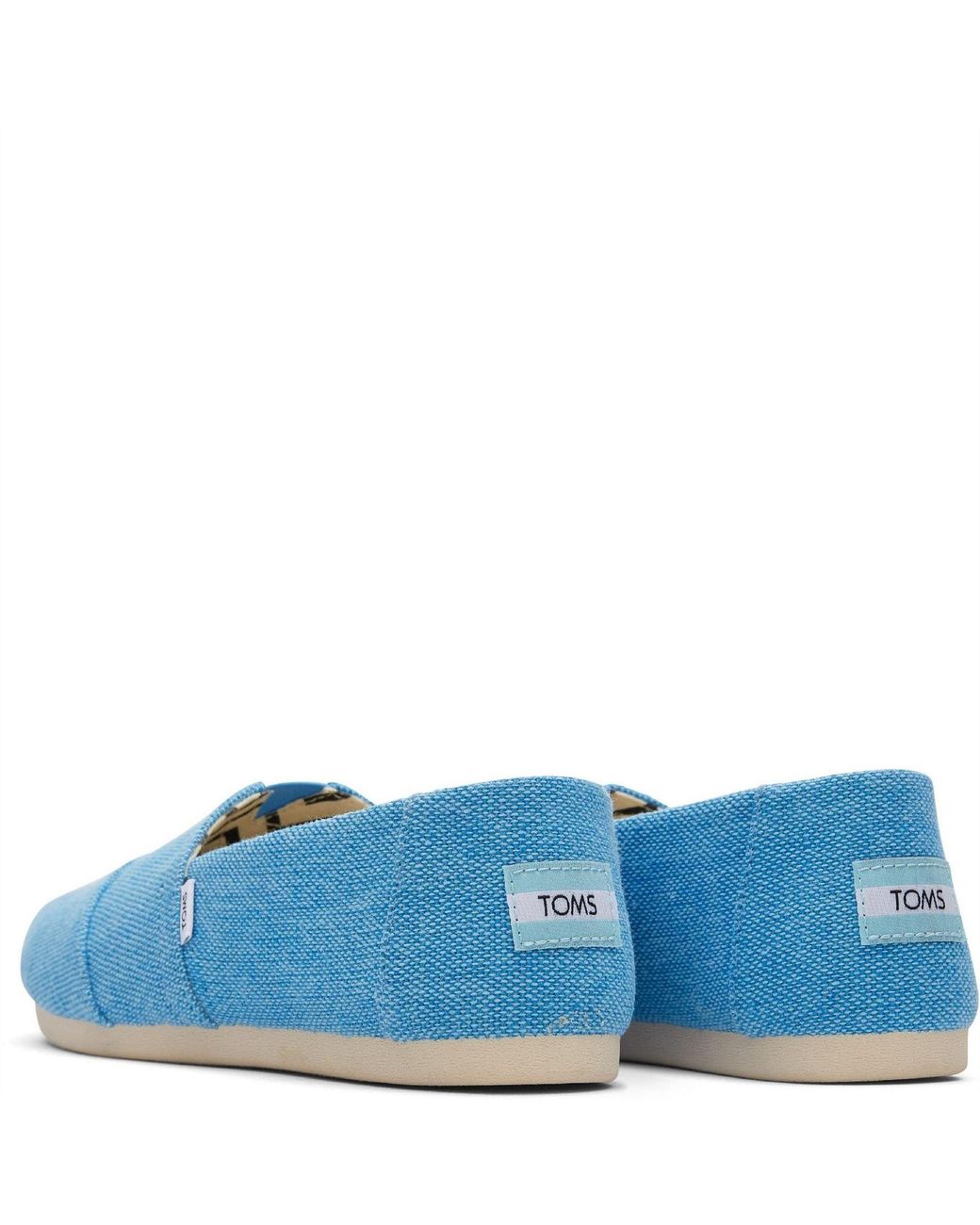 TOMS Blue Alpargata Classic Espadrilles Size 5.5