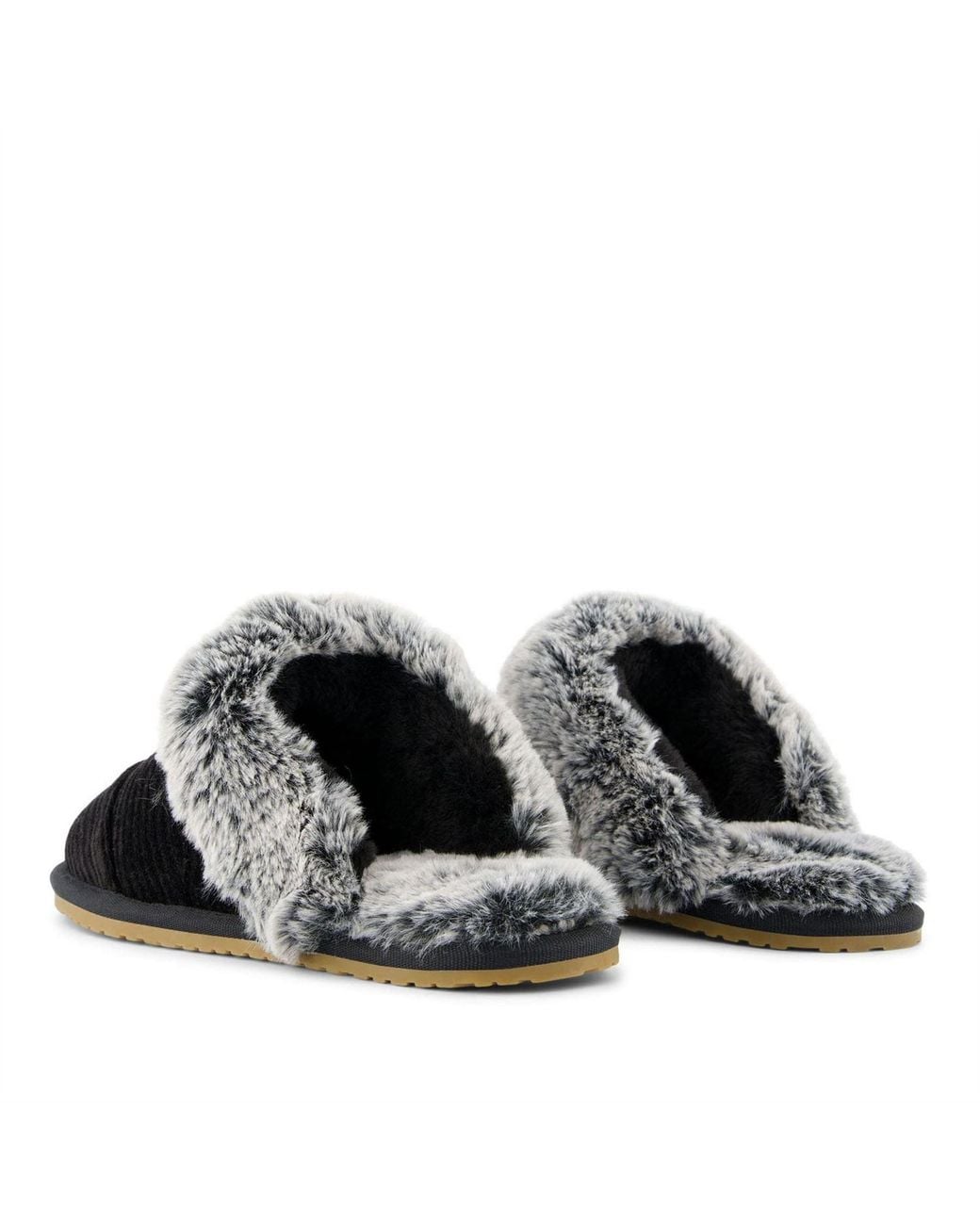 TOMS Black Slippers
