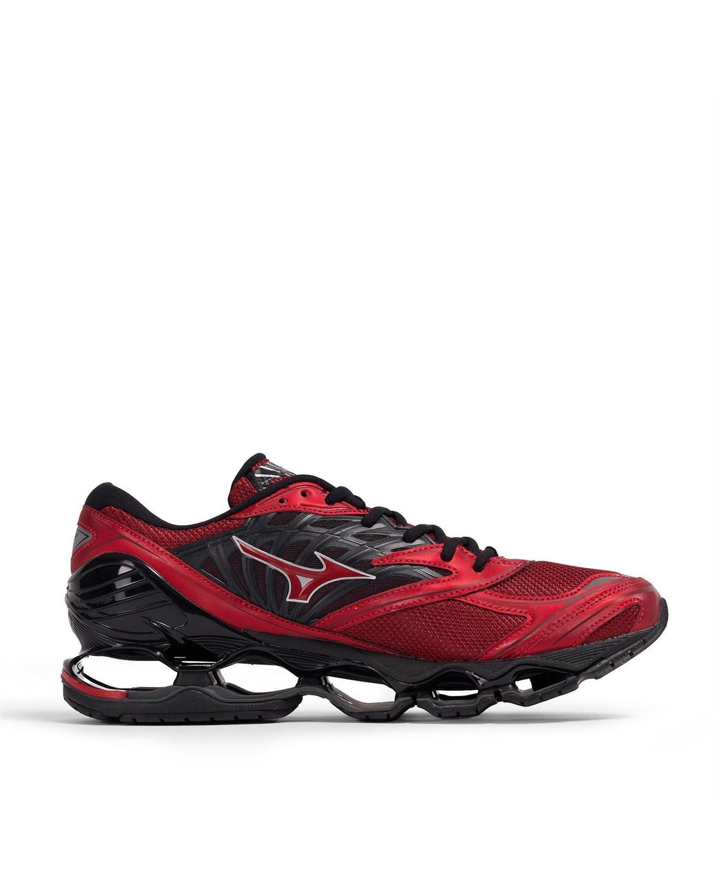 Mizuno Red Wave Prophecy Low Top Lace-Up Sneakers 7.5 (41.5) for men