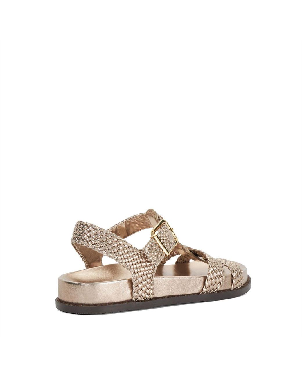 Dune Natural Lo Looking Textured Open Toe Fisherman Sandals 4 (37)