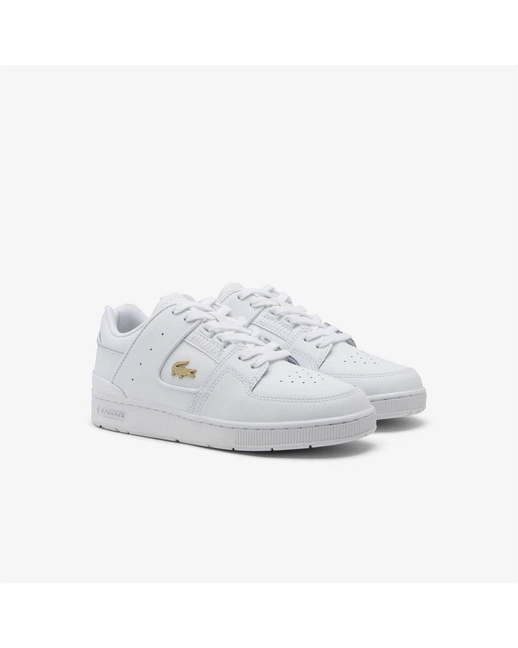 Lacoste White Cage Trainers