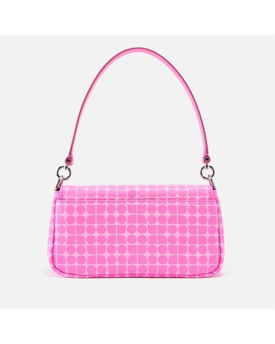Kate Spade Pink Fabric Convertible Cross Body Bag