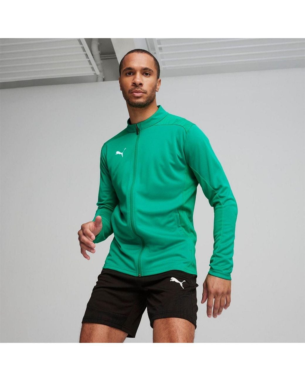 PUMA Green Training Jacket for men