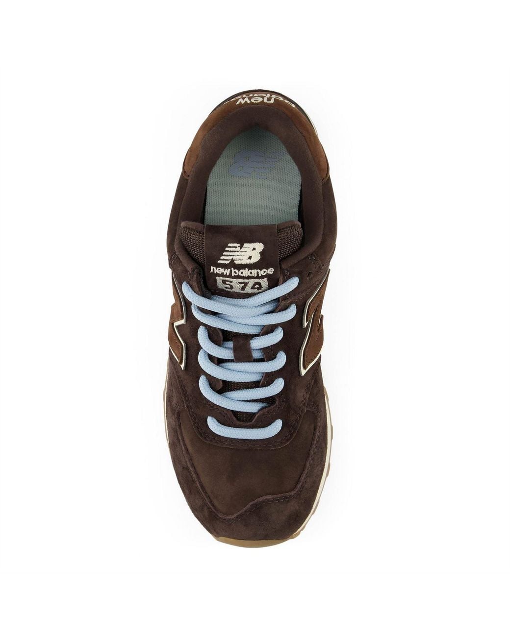 New Balance Brown 574 Trainers 3 (35)