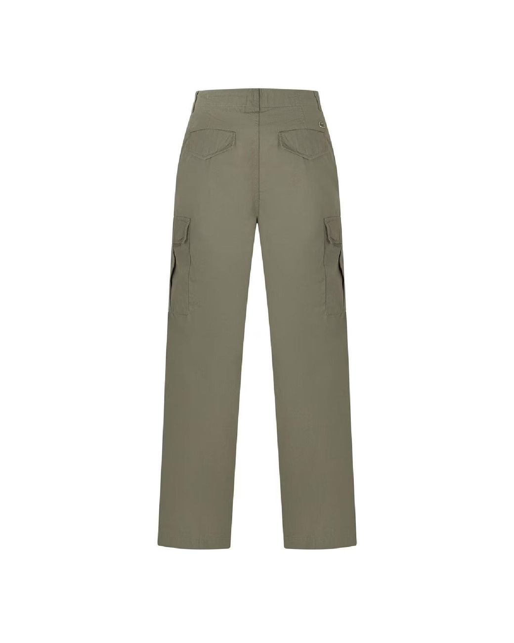 Lacoste Green Straight-fit Multi Pocket Cargo Pants for men