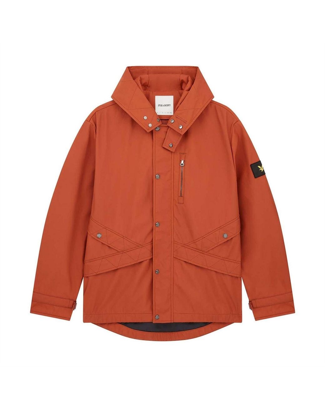 Lyle & Scott Orange And Jacket for men