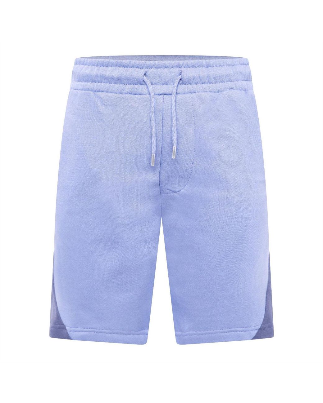 Crosshatch Blue Castlebay Solid Jogger Shorts for men