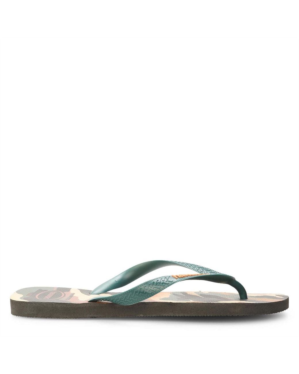 Havaianas Green Camu Flip Flops for men