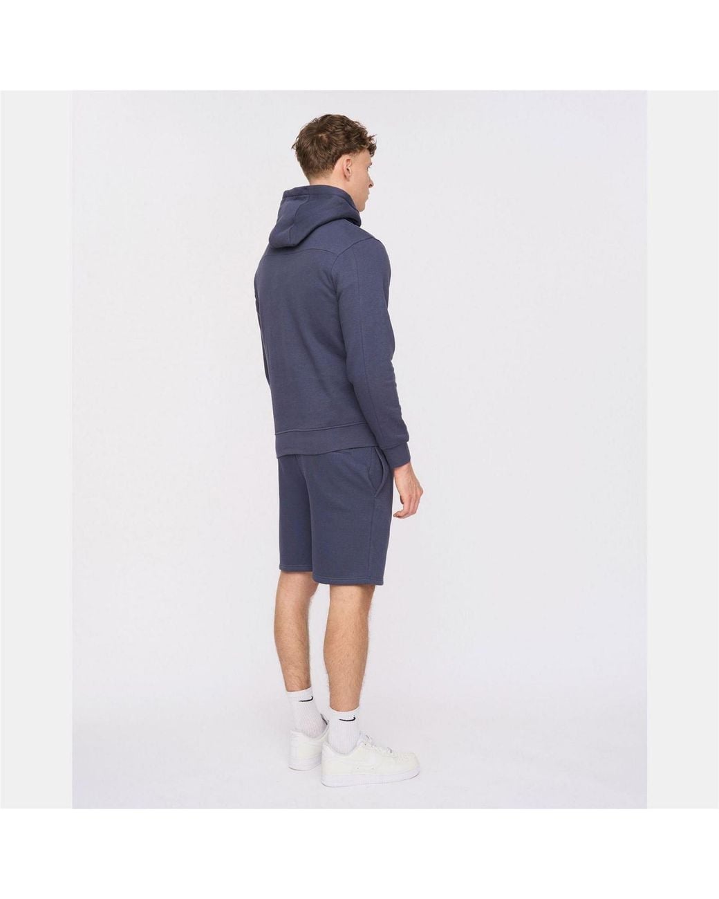 Duck and Cover Blue Randolph Hoody for men