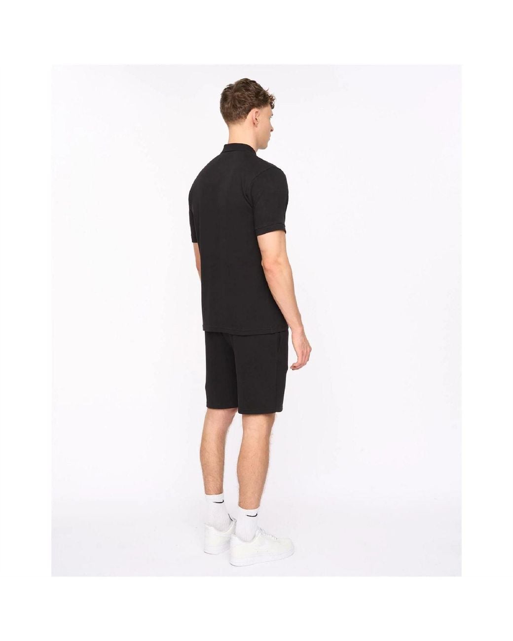 Duck and Cover Black Sherborn Polo S for men