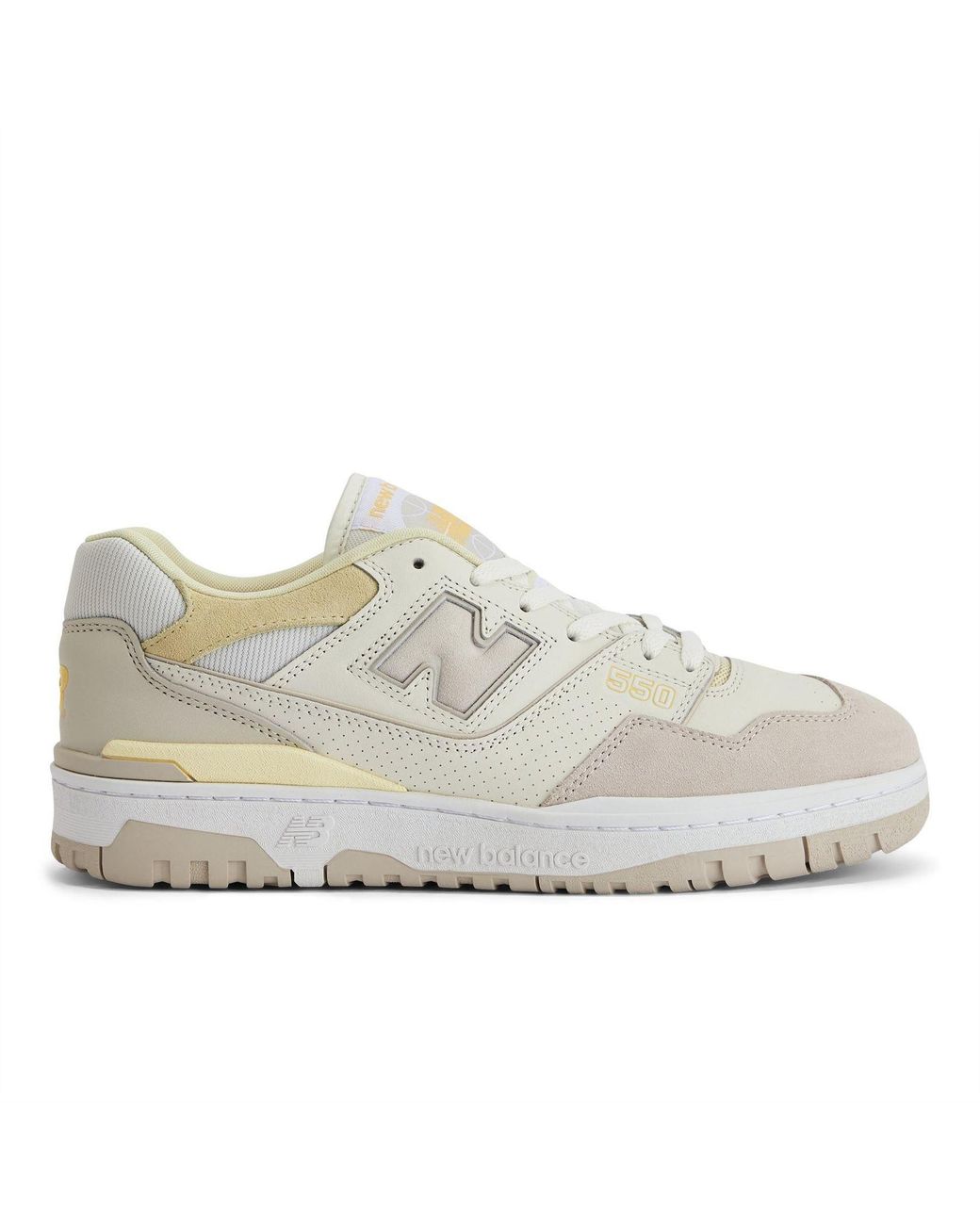New Balance White 550 Low Top Walking Sneakers 3.5 (36) for men