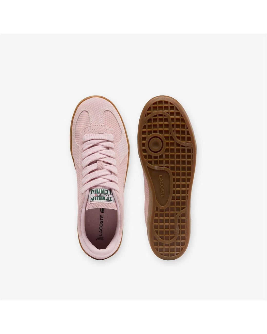 Lacoste Pink Pro Trainers