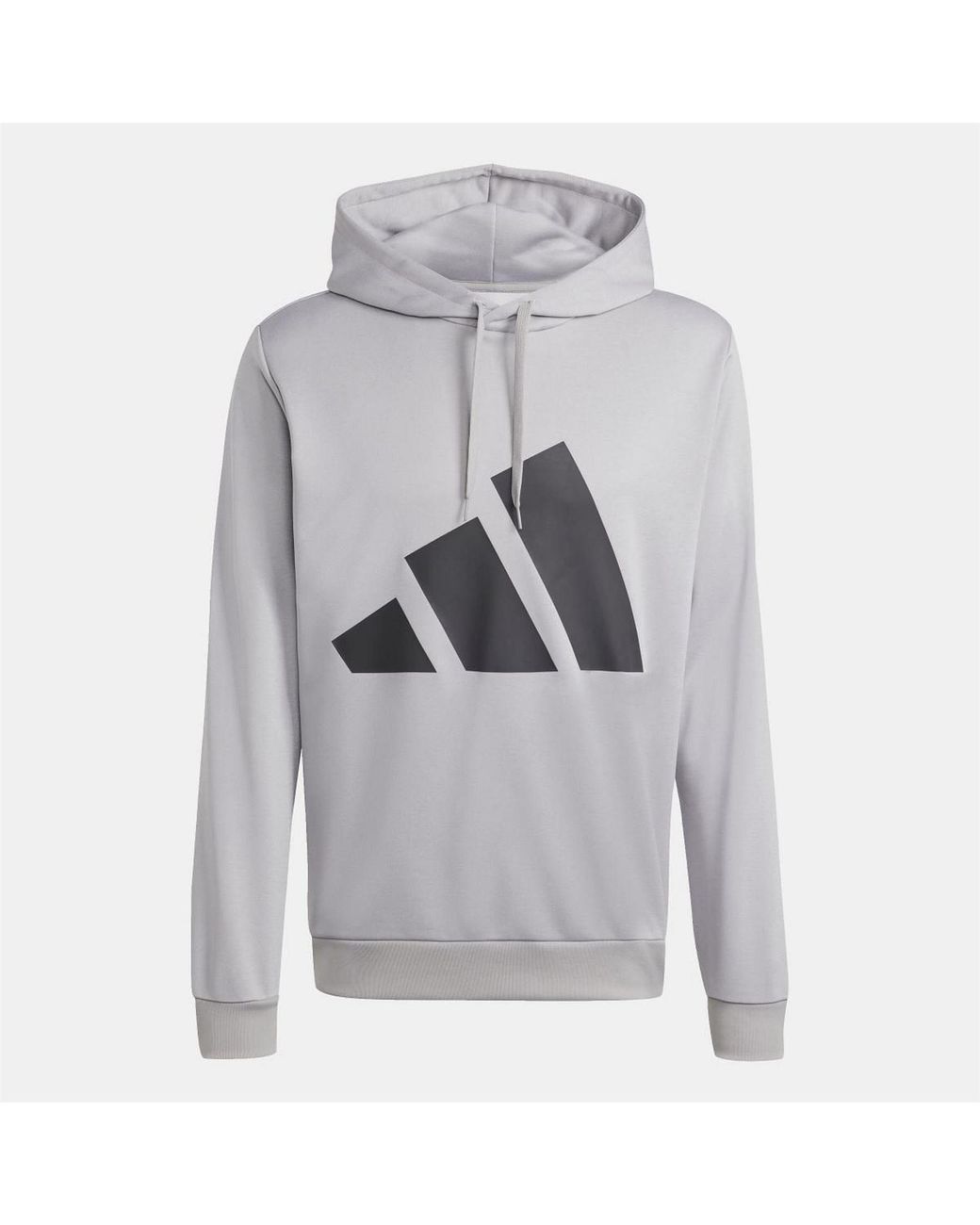Adidas Gray Logo French Terry Tracksuit for men