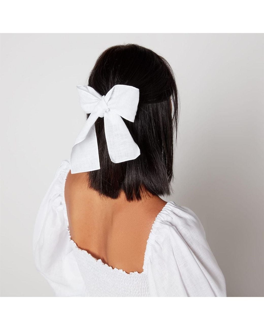 Sleeper White Linen Dress