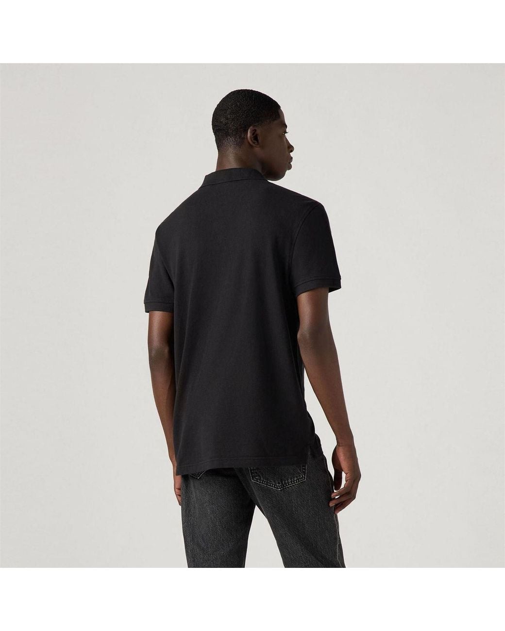 Levi's Black Polo Shirt for men
