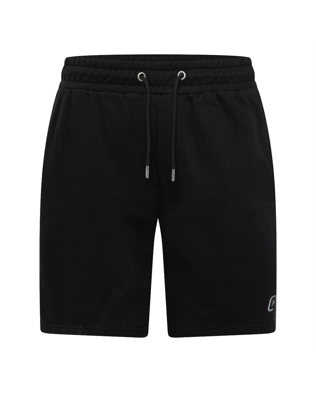 Crosshatch Black Branton Jog Shorts for men