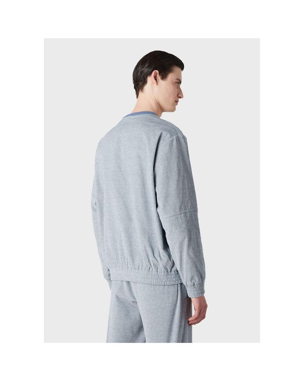 EA7 Blue Sweatshirt for men