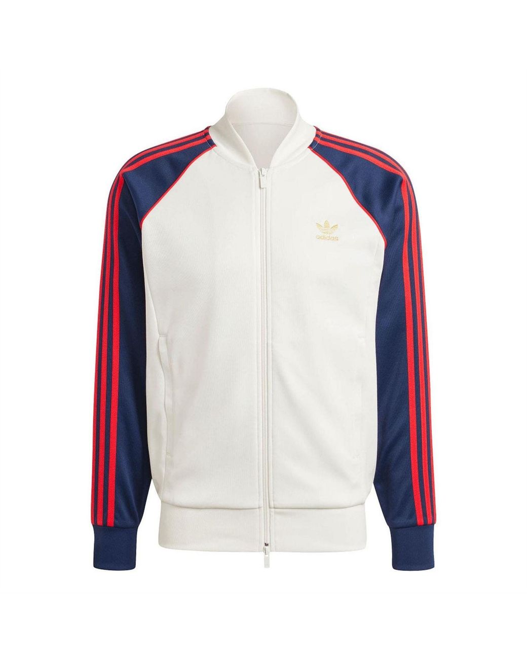 Adidas Originals Blue Classics Sst Track Jacket for men
