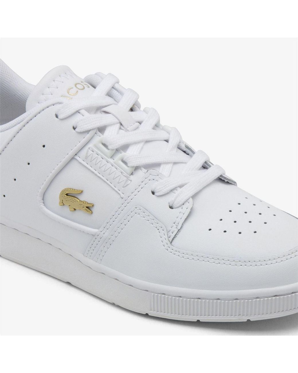 Lacoste White Cage Trainers