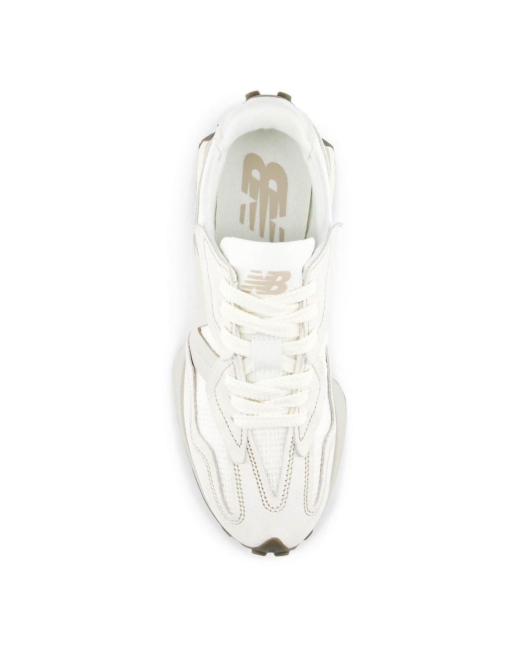 New Balance White 327W Trainers 4 (36.5)