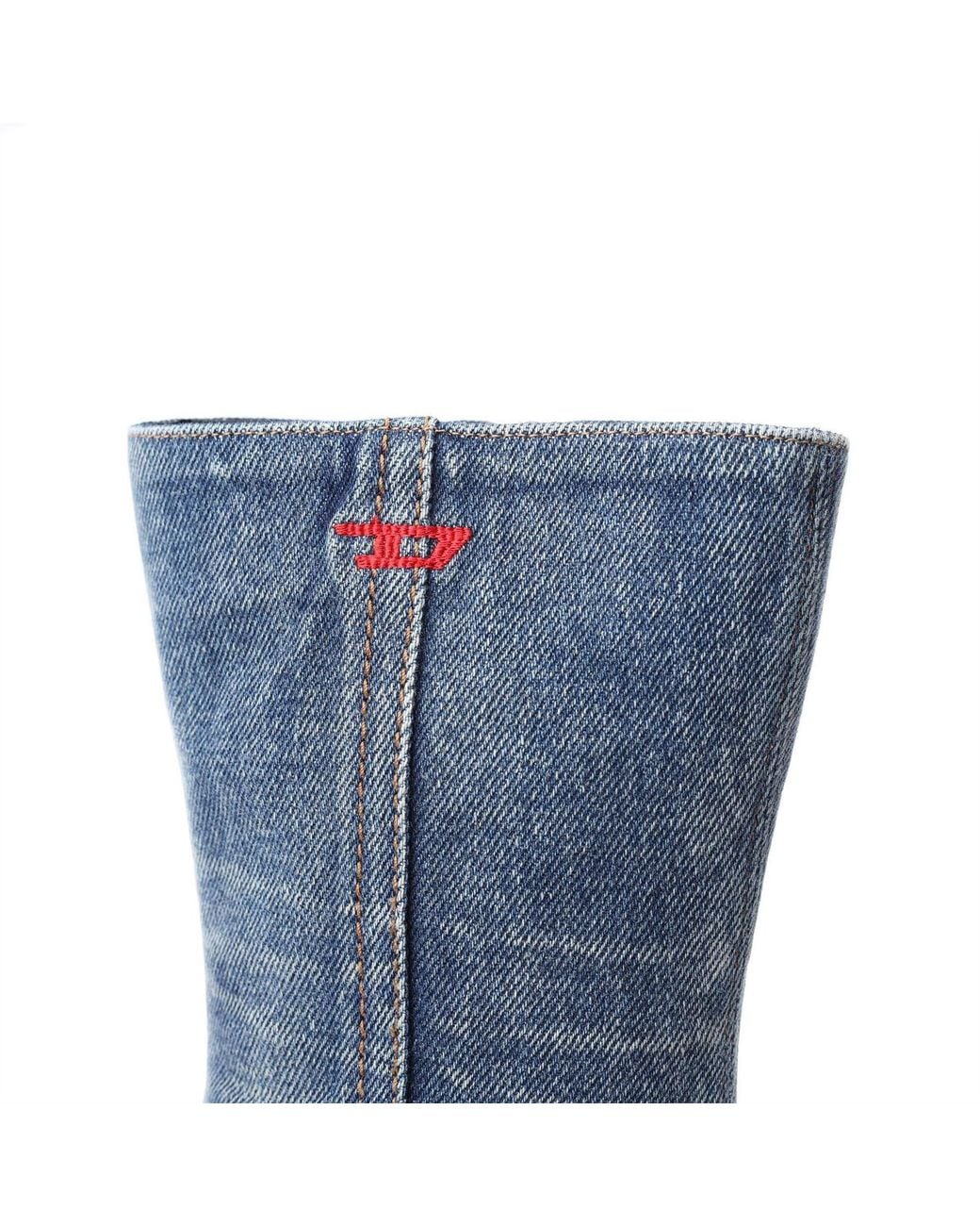 DIESEL Blue Allas Ankle Boots