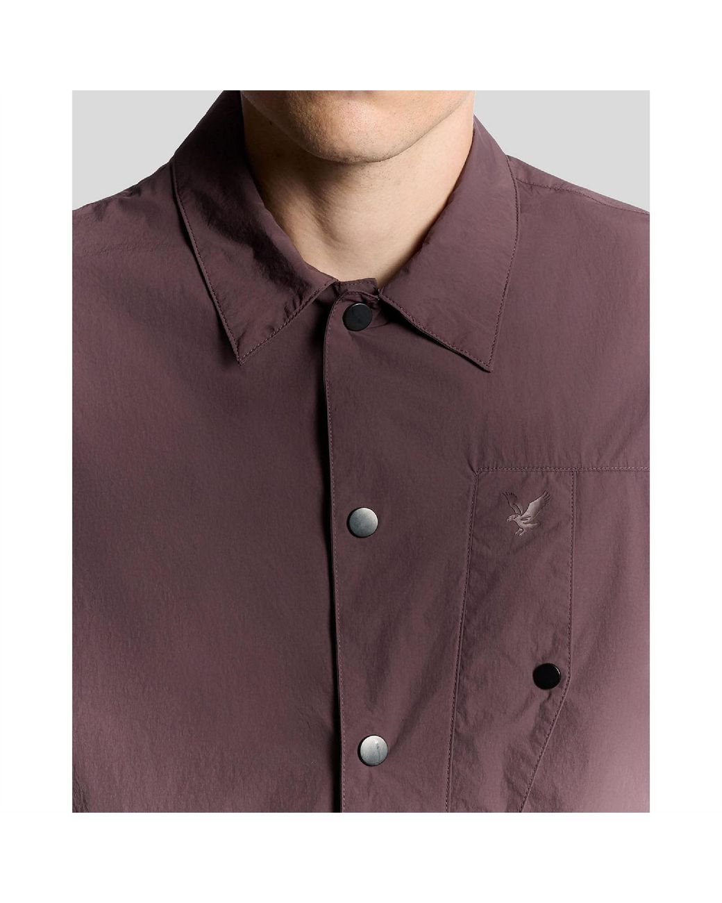 Lyle & Scott Brown And Overshirt for men