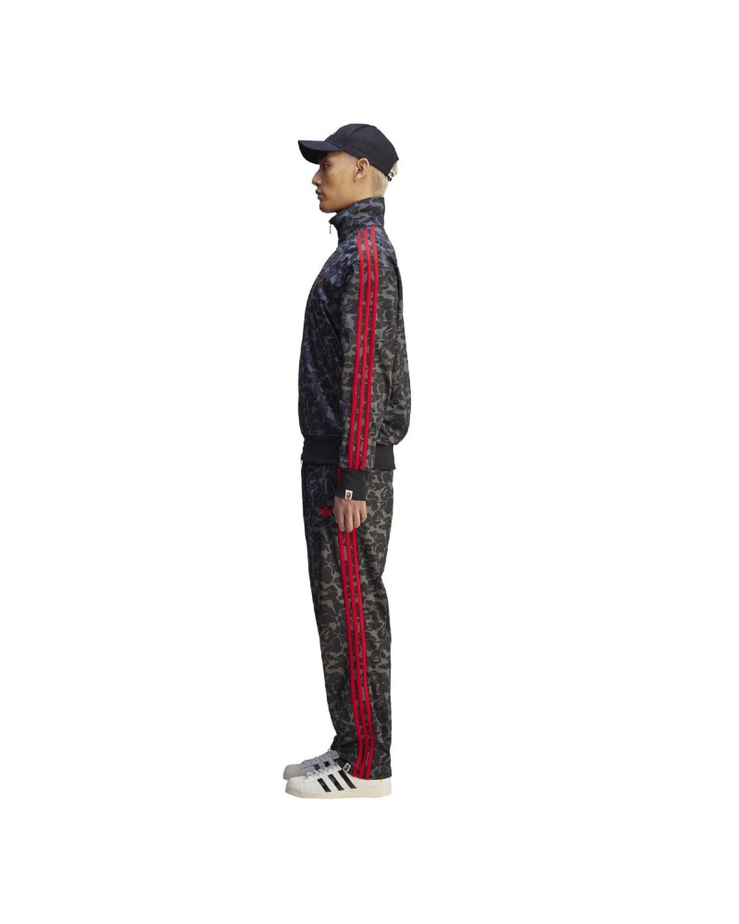 Adidas Originals Gray Firebird Trackpant for men