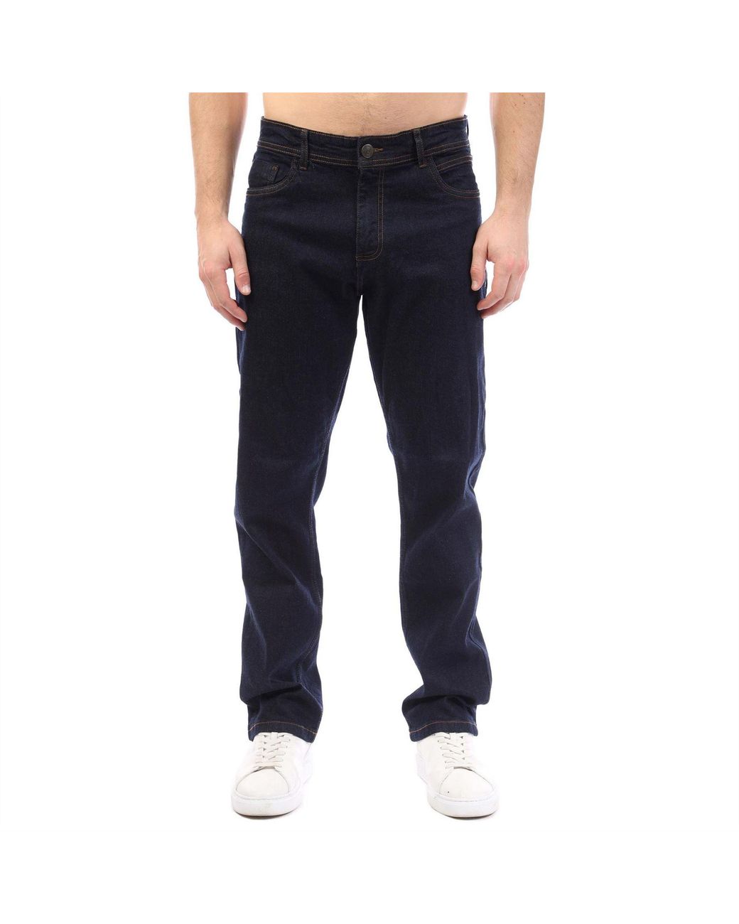 Duck and Cover Blue Hydras Straight Fit Jean for men