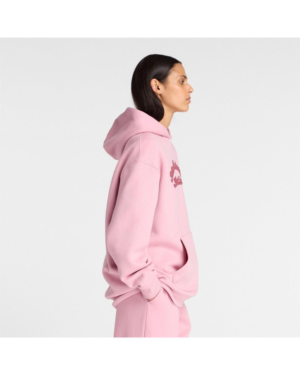 New Balance Pink Heritage Sweatshirt 8 (Xs)