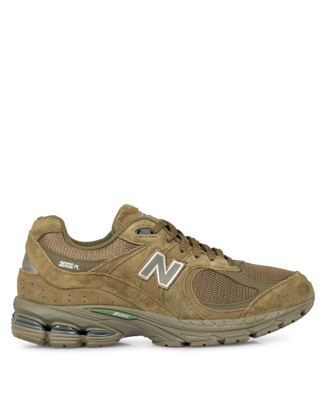 New Balance Green 2002R Trainers 5 (37.5)