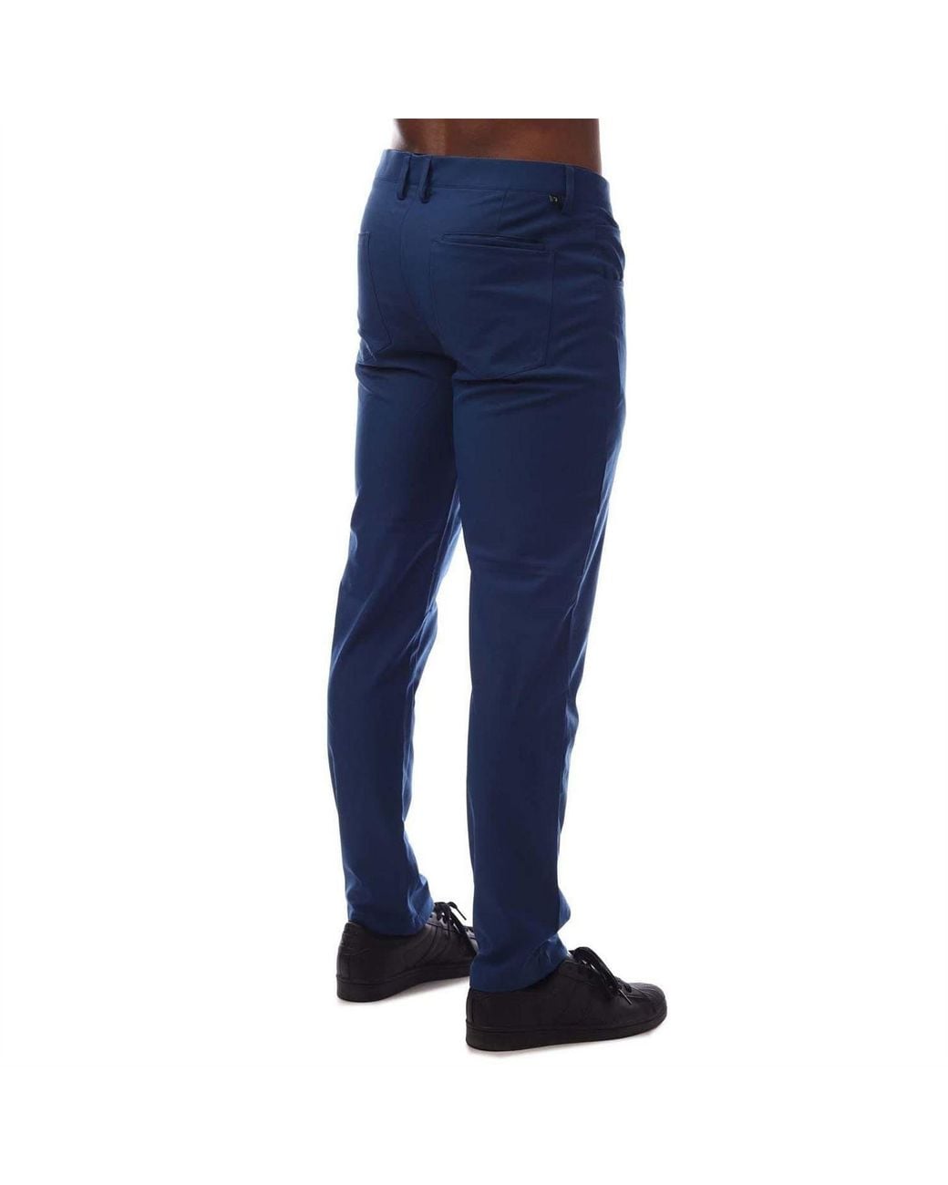 Farah Blue Golf Trousers for men
