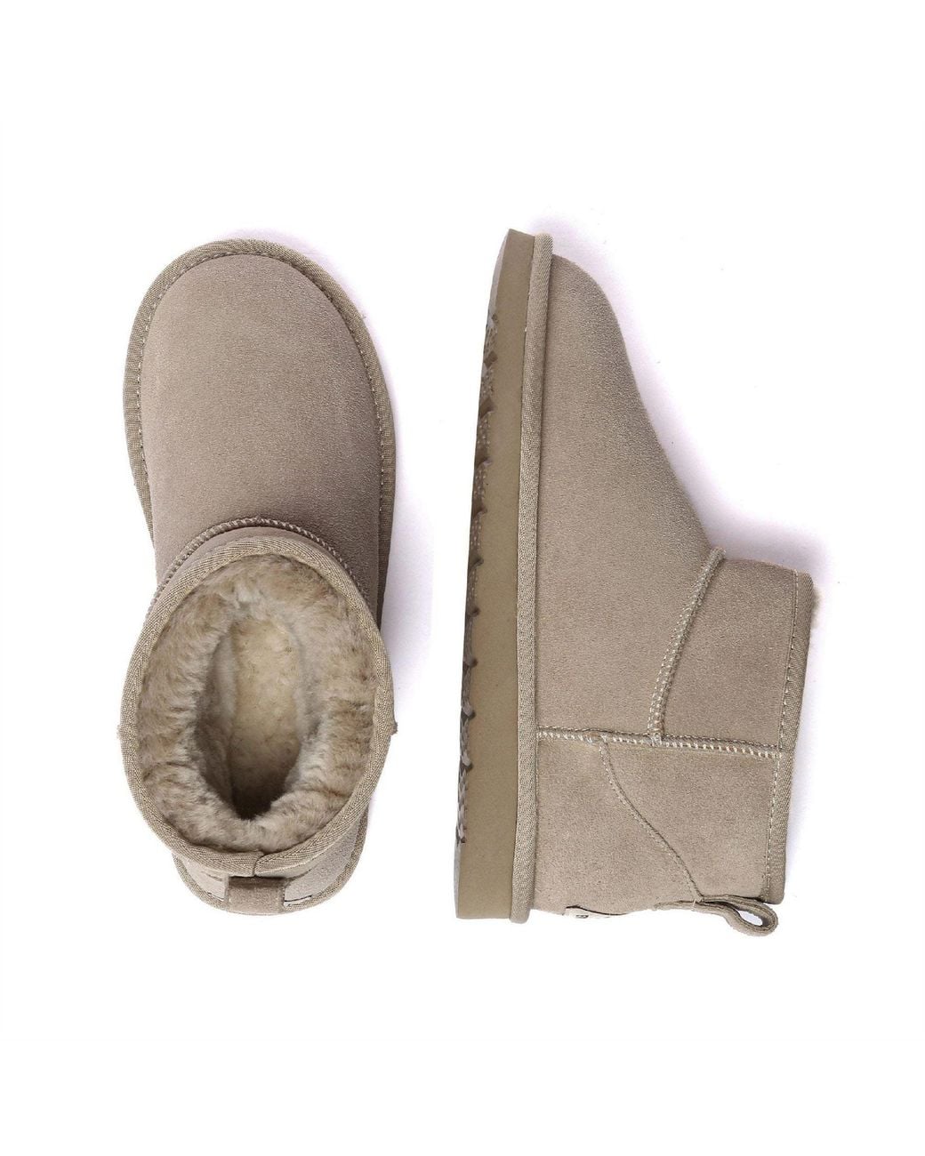 EVER AU Gray Ultra Mini Classic Boots