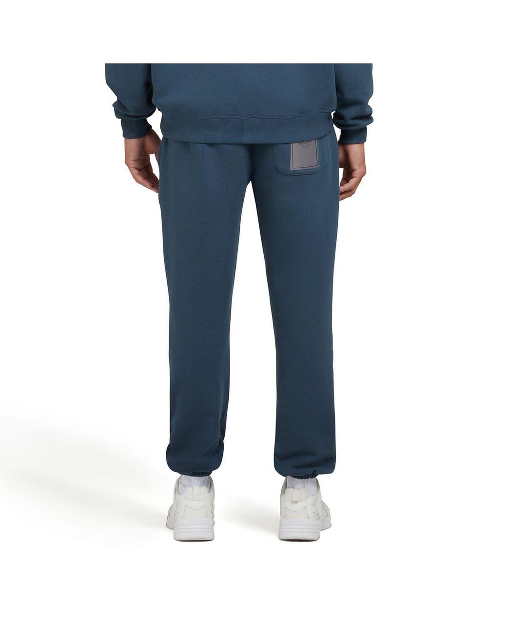 Mallet Blue Loopback Joggers for men