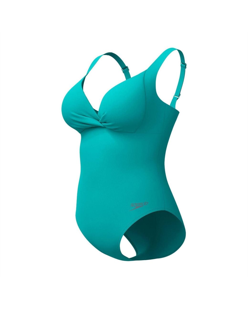 Speedo Blue Shaping Cross Knot Swimsuit 10 (S)
