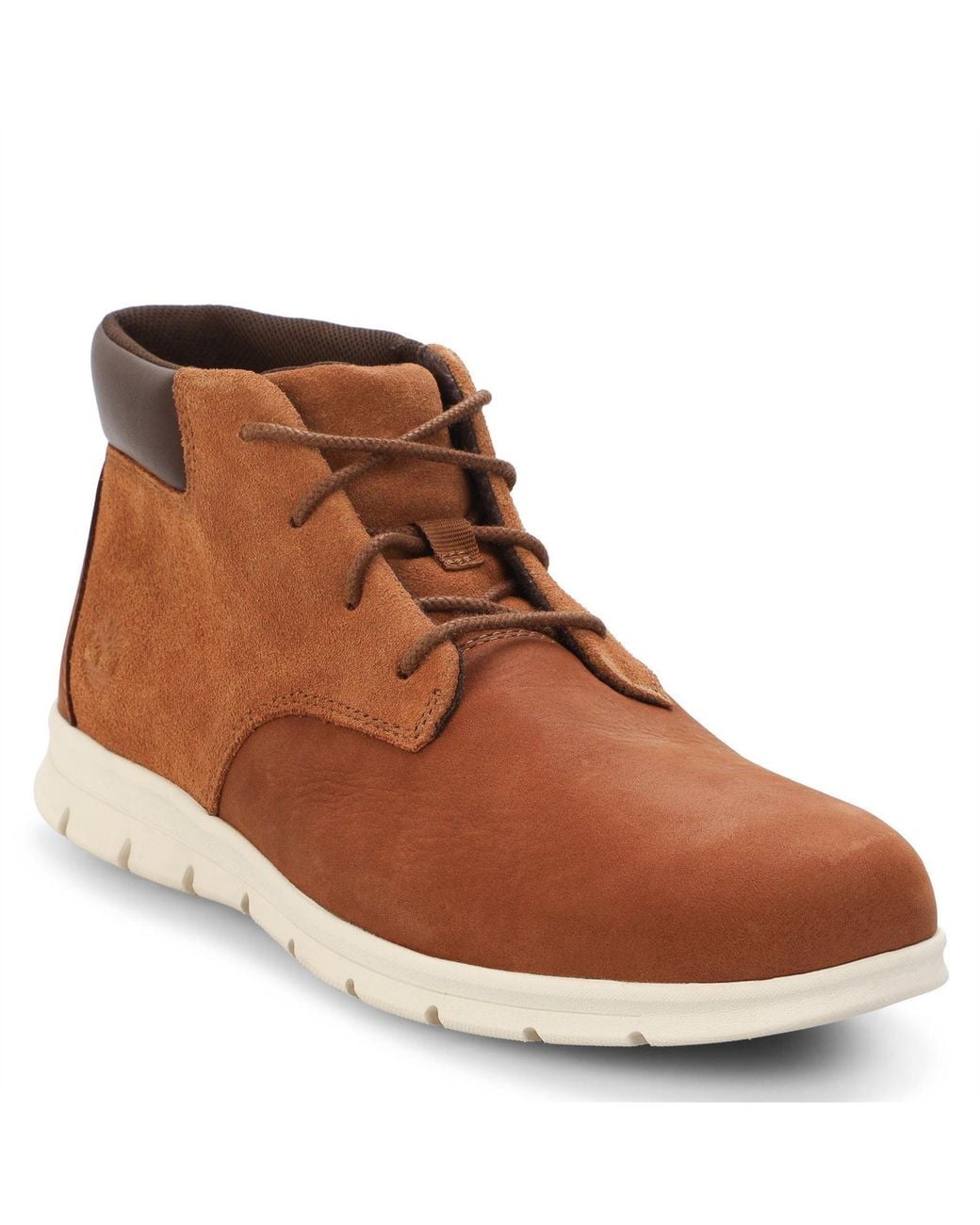 Timberland Brown Graydon Leather Chukka Argan Oil Boots for men