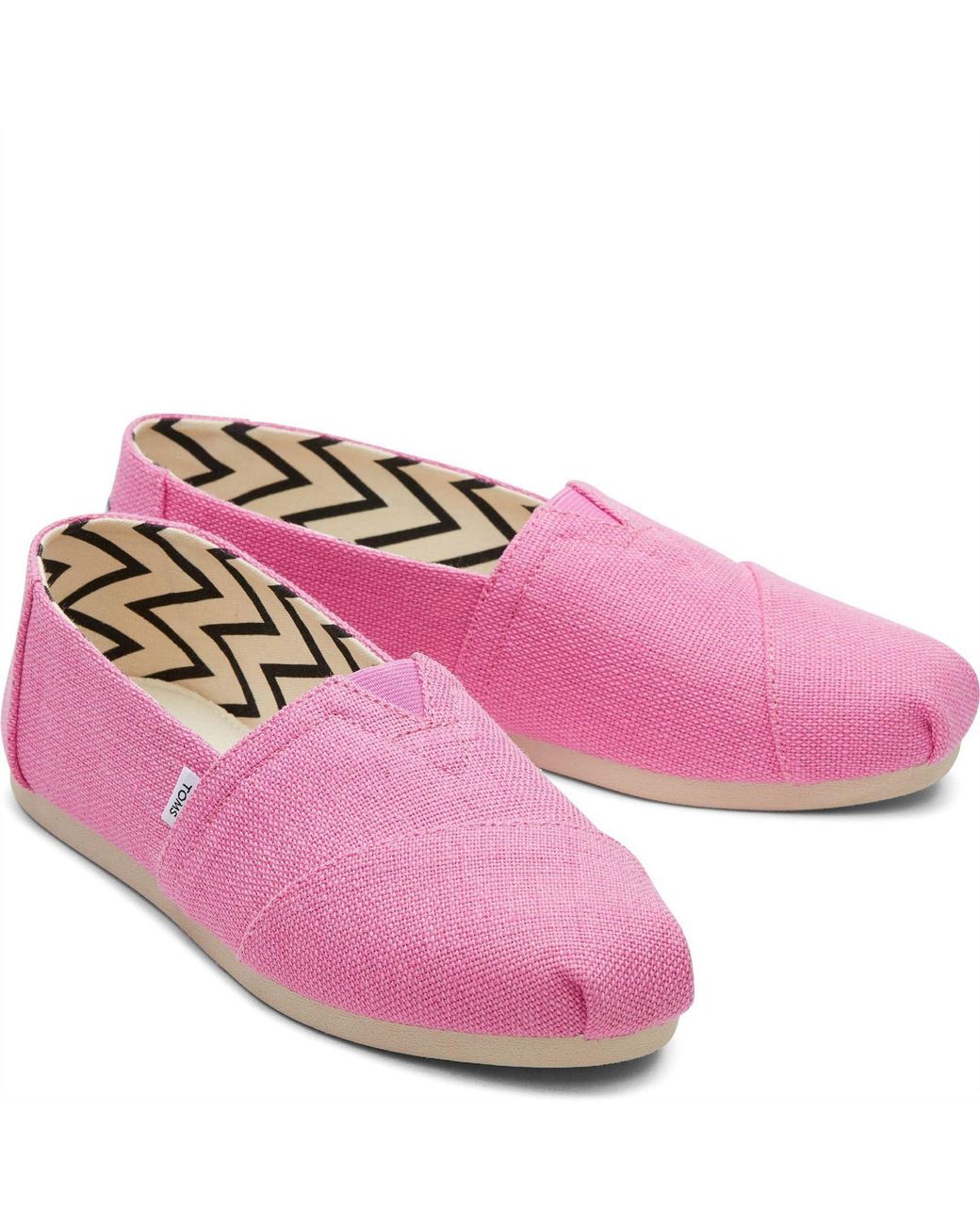 TOMS Pink Alpargata Classic Espadrilles Size 5.5
