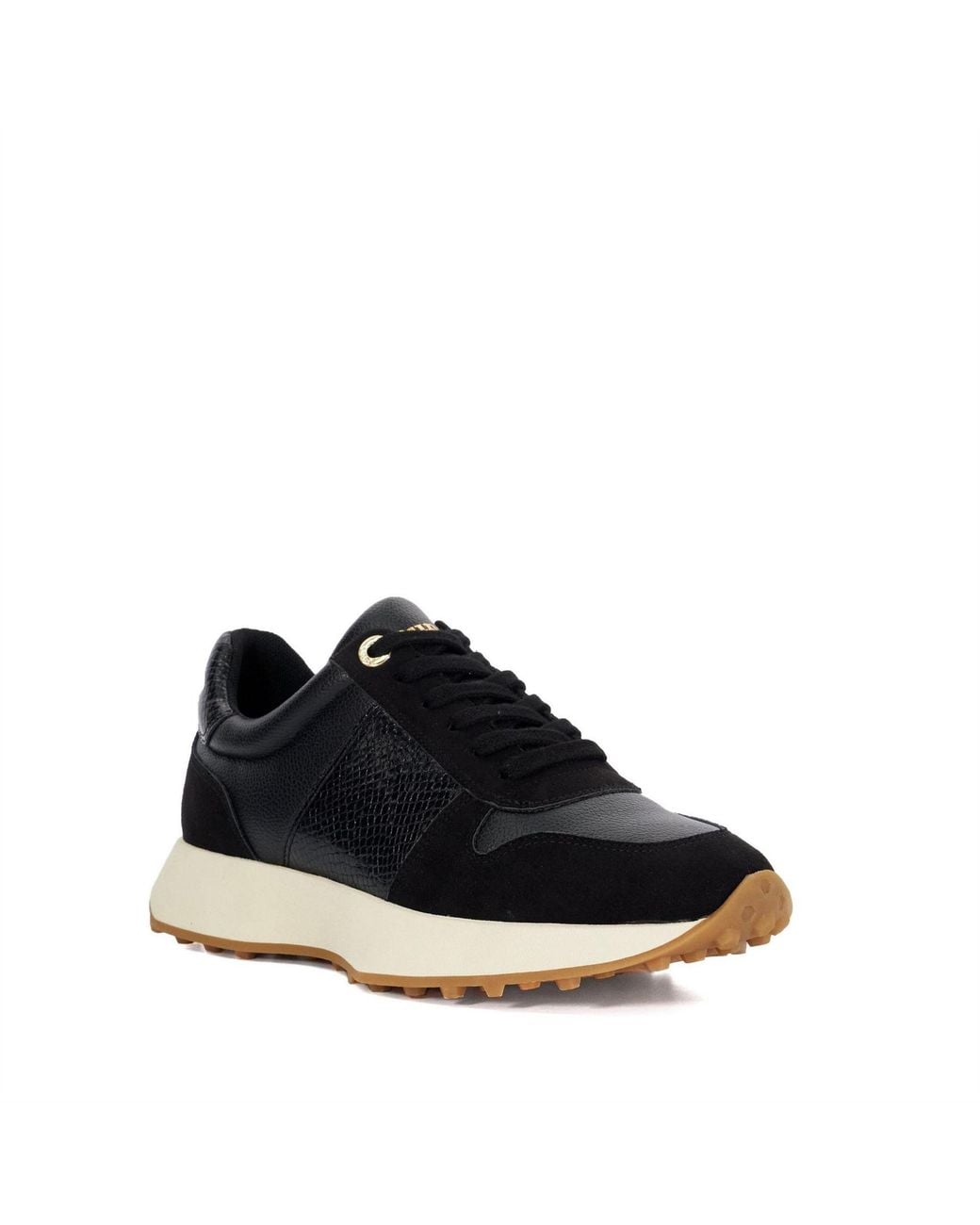 Dune Blue Ld99 Snake Skin Textured Low Top Sneakers 4 (37)