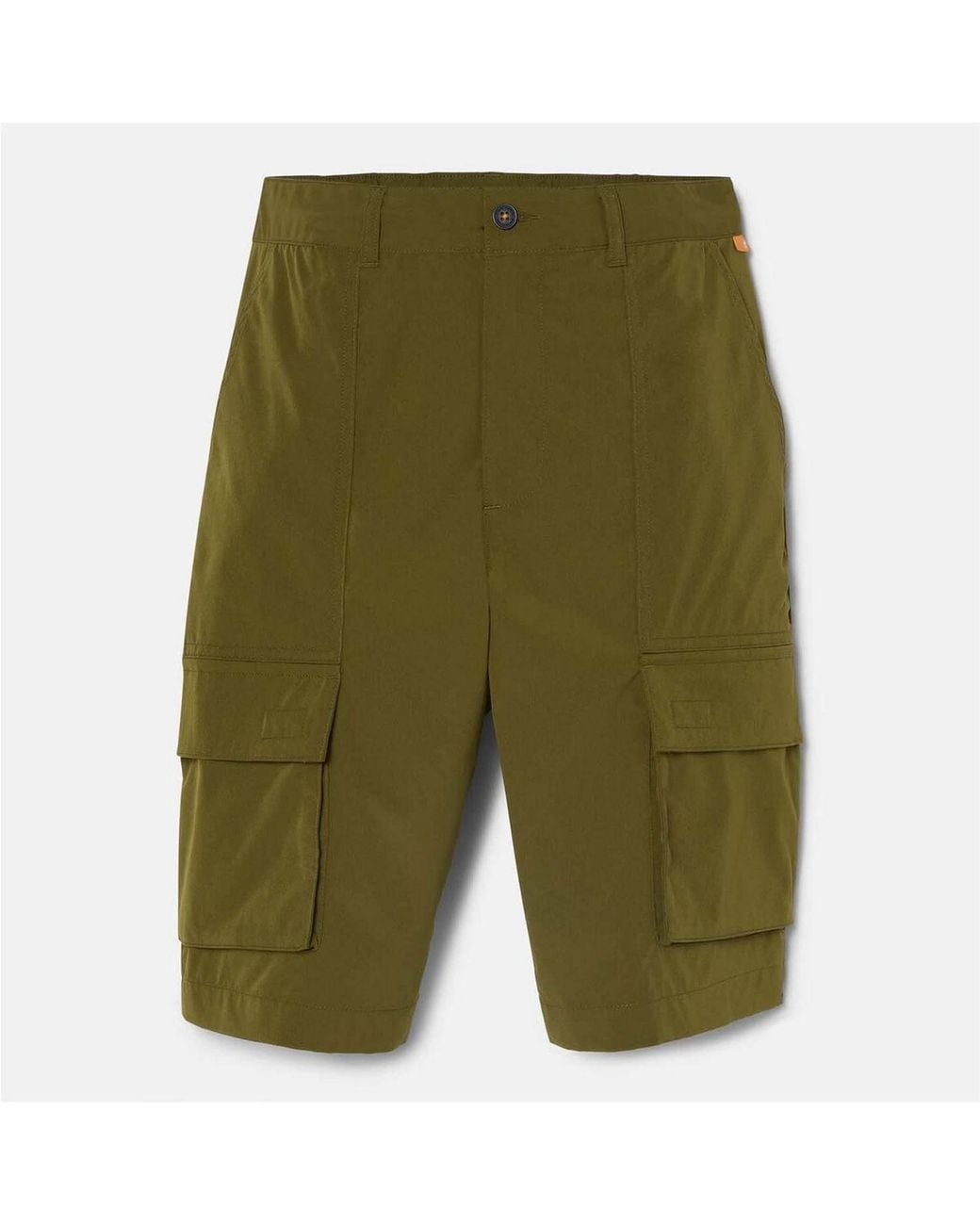 Timberland Green Water Repellent Cargo Shorts for men