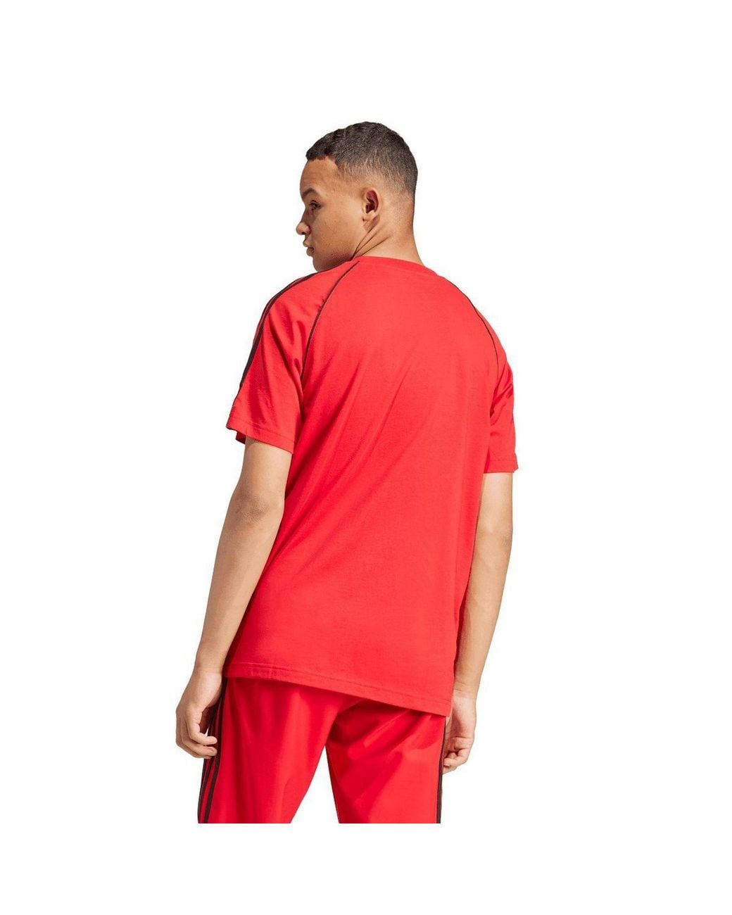 Adidas Originals Red T Shirt for men