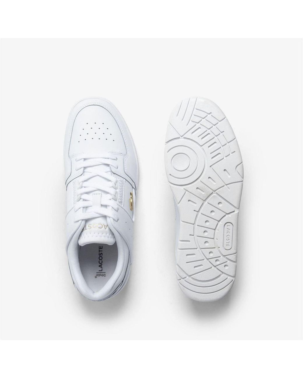 Lacoste White Cage Trainers