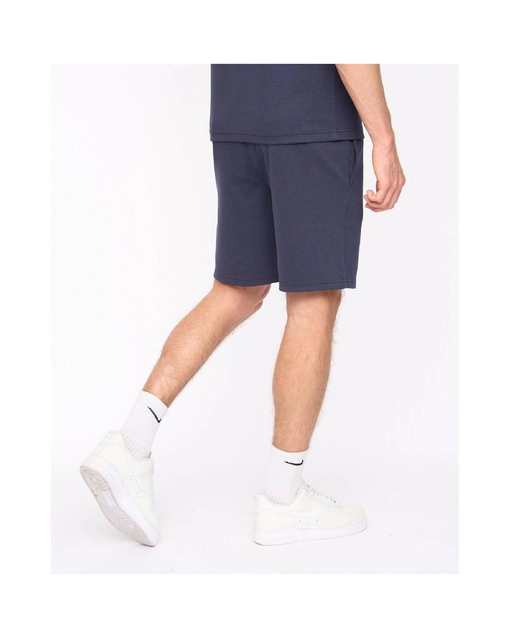 Duck and Cover Blue Sherborn Shorts for men